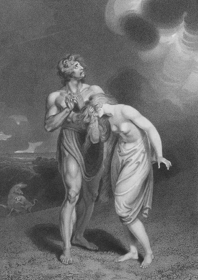 Paradise Lost by William after Westall